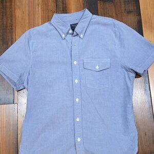 Abercrombie & Fitch Shirts | Abercrombie & Fitch Blue Short Sleeve Button Up | L